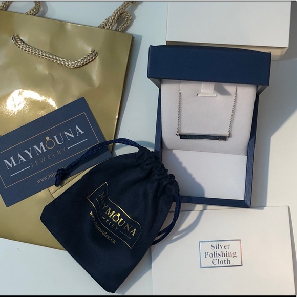 HOST PICK 🏅925 STERLING SILVER “BELIEVE IN YOURSELF” CZ NECKLACE - Picture 4 of 8